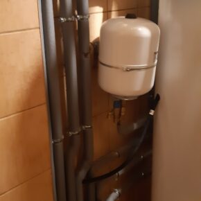 Ciepła woda użytkowa instalacja w izolacji z kauczuku